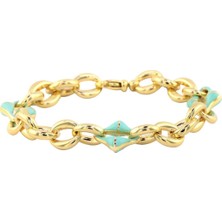 Altınkaynak 14 Ayar Altın Tasarım Bileklik  -  0180653