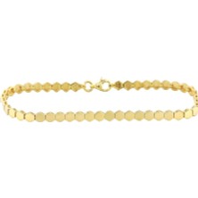 Altınkaynak 14 Ayar Altın Tasarım Bileklik  -  0182332