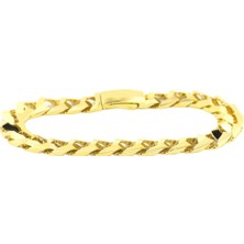 Altınkaynak 14 Ayar Altın Tasarım Bileklik  -  0183988