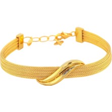 Altınkaynak 22 Ayar Altın Tasarım Bileklik  -  0182199