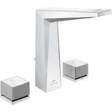 Grohe Allure Brilliant Private Collection 3 Delikli Lavabo Bataryası L Boyut Krom – 20671000