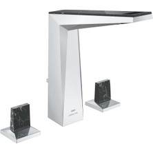 Grohe Allure Brilliant Private Collection 3 Delikli Lavabo Bataryası L Boyut Krom – 20669000