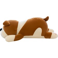 Umi 45CM Sevimli Shar Pei Köpek Peluş Oyuncak Yastık Uyku Evcil Köpek (Yurt Dışından)