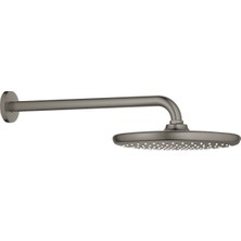 Grohe Tempesta 250 Tepe Duşu Set 380 Mm, 1 Akışlı Brushed Hard Graphite – 26663AL0