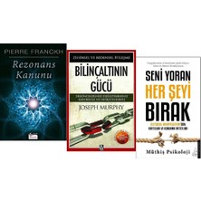 Rezonans Kanunu + Bilinçaltının Gücü + Seni Yoran Her Şeyi Bırak / 3 Kitap Set