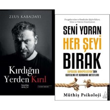 Kırdığın Yerden Kırıl + Seni Yoran Her Şeyi Bırak / 2 Kitap Set