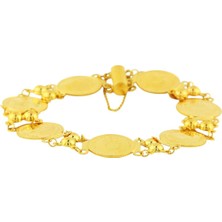 22 Ayar Altın Çeyrekli Bileklik  -  0198710