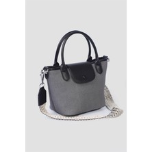 Siyah Kadın El ve Omuz Çantası IM586