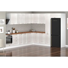 Fly Mobilya 160 cm Sherry Mutfak Köşe Modülü Modern Tasarım MDF Malzeme Geniş Depolama