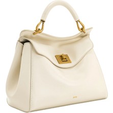 Jw Peı Beyaz Lucia Klasik Üst Çanta