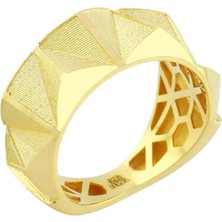 14 Ayar Altın Tasarım Yüzük  -  0198203