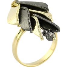 14 Ayar Altın Tasarım Yüzük  -  0195196