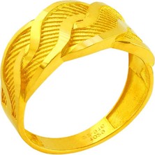 22 Ayar Altın Tasarım Yüzük  -  0194526