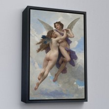 Siyah Çerçeveli William Adolphe Bouguereau Tarafından 1890 Yılında Yapılmış Kanvas Tablo