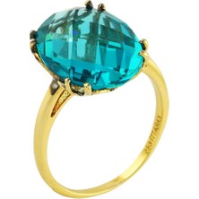 14 Ayar Altın Renkli Yüzük  -  0197776