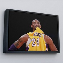 Çerçeveli Kobe Bryant Kanvas TABLO-5140