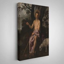 Diego Velazquez - Doğada Aziz Vaftizci Yahya TABLOSU-7387