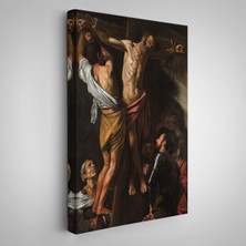 Caravaggio - Aziz Andrew'un Çarmıha Gerilmesi Tablo - The Crucifixion Of Saint ANDREW-7424