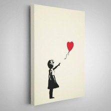 Banksy - Balonlu Kız Tablo - Girl With BALLOON-7310
