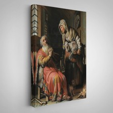 Rembrandt - Tobit ve Anna Çocuk Ile Birlikte TABLO-7439