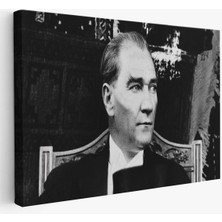 Keskin Bakışlı Atatürk TABLOSU-6635