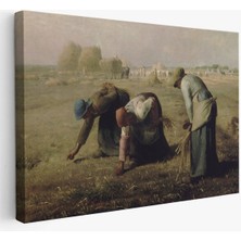 Millet Darı Toplayıcı Kadınlar Tablosu - Jean-François - FRENCH-6652