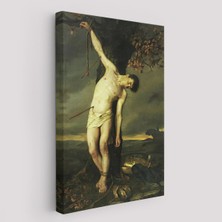 Dağ Manzarası Dekoratif Duvar TABLOSU-6143