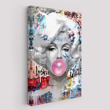 Marilyn Monroe Graffiti Pop Art Duvar TABLOSU-6471