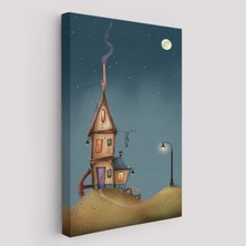 Güzel Ev Dekoratif Duvar Tablosu -6186