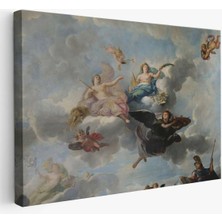 Bulutlaların Üzerindeki Melekler Rönesans Tablosu - Antoine Hoarse ZENITH-6582