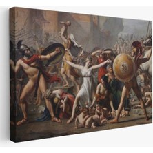 Antik Roma'da Sabineli Kadınların Müdahalesi Tablosu -6550
