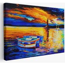 Okyanusun Gün Batımı TABLOSU-1212