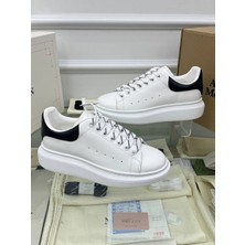 Oversize Beyaz Erkek Deri Sneaker