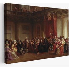 Benjamin Franklin Danışma Meclisi Huzuruna Çıkıyor TABLOSU-6542