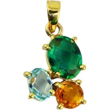 14 Ayar Altın Renkli Kolye Ucu  -  0197810