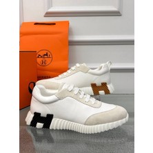 Logo Detaylı Beyaz Erkek Sneaker