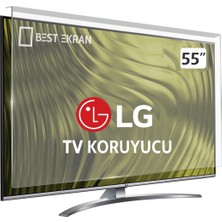 Best Ekran Lg 55NANO846QA Tv Ekran Koruyucu - Lg 55" Inç 140 Ekran Nanocell Kırılmaz Koruyucu