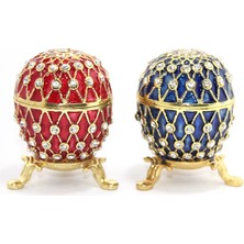 Swarovski Taşlı Tekli Yumurta Model 1