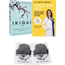 Ikigai Japonların Uzun ve Mutlu Yaşam Sırrı ve Tokuz Ama Açız + Hediyeli