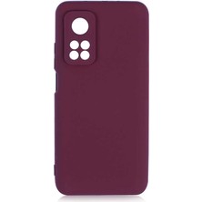 Xiaomi Mi 10T Pro 5g Kılıf Xemu Mara Laaakan Kapak-Koyu Mor