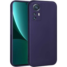 Xiaomi Xiaomi 12 Lite Kılıf Xemu Premier Silikon Kapak-Lacivert