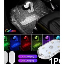 7 Renk Modlu Dokunmatik Sensörlü Mini LED Lamba