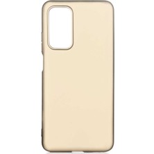 Xiaomi Mi 10T 5g Kılıf Xemu Premier Silikon Kapak-Gold
