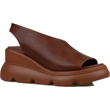 Trend Adımlar Taba Kalın Taban Ultra Hafif Yan Kapalı Kadın Sandalet