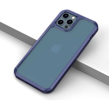 iPhone 12 Pro Kılıf Xemu Roll Kapak-Mavi