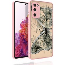 Galaxy S20 Fe Kılıf Desenli Kamera Korumalı Parlak Xemu Nora Kapak-No4
