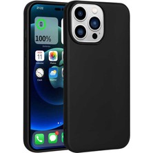 Apple iPhone 14 Pro Max Kılıf Xemu Premier Silikon Kapak-Siyah