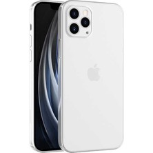 iPhone 12 Pro Kılıf Xemu Blok Kapak-Renksiz