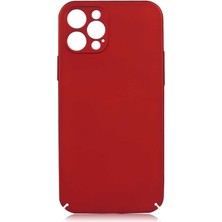 iPhone 12 Pro Kılıf Xemu Kapp Kapak-Kırmızı