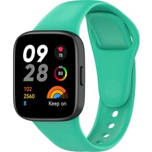 Xiaomi Redmi Watch 3 Uyumlu Krd-81 Uyumlu Kordon Xemu - Turkuaz